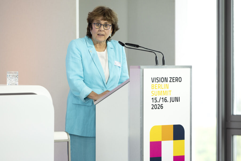 Dr. Ute Teichert beim Vision Zero Summit