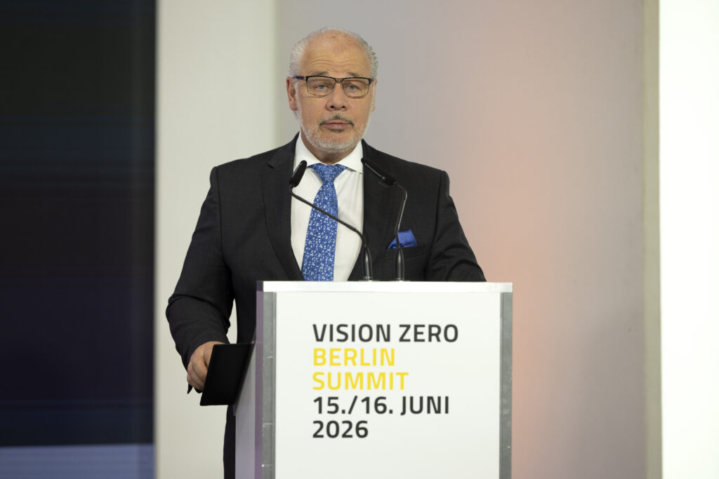 Dr. Georg Kippels beim Vision Zero Summit